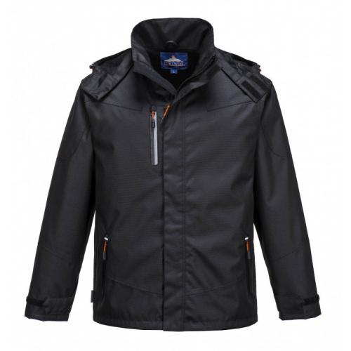 Outdoor Jacket - 3 in 1 - Radial - Black - 2X Large