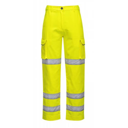 Ladies - Hi-Vis Trousers - Yellow - X Large