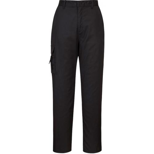 Combat Trousers - Ladies - Black - Regular - XS