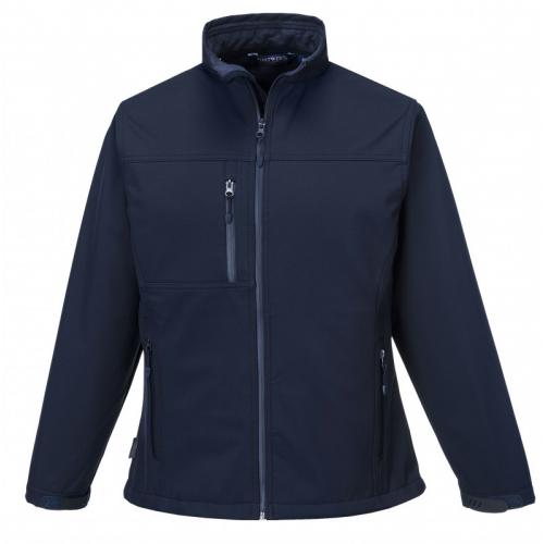 Soft Shell Jacket - Ladies - Charlotte - Navy - 2X  Large