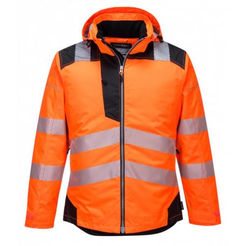 Hi-Vis Winter Jacket - PW3 - Orange - L
