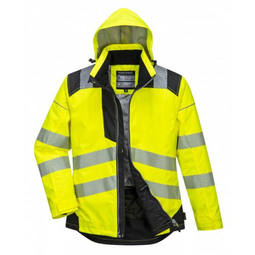 Hi-Vis Winter Jacket - PW3 - Yellow - 2XL