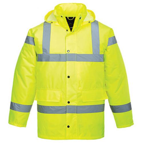 Hi-Vis Traffic Jacket - Yellow - Medium