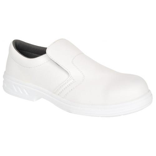 Slip On Safety Shoe - Steelite - White - Size 3