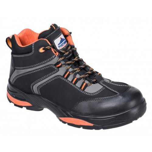 Safety Boot - S3 HRO - Black & Orange - Compositelite Operis - Size 6