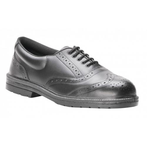 Brogue Shoe - S1P - Steelite - Executive - Black - Size 10