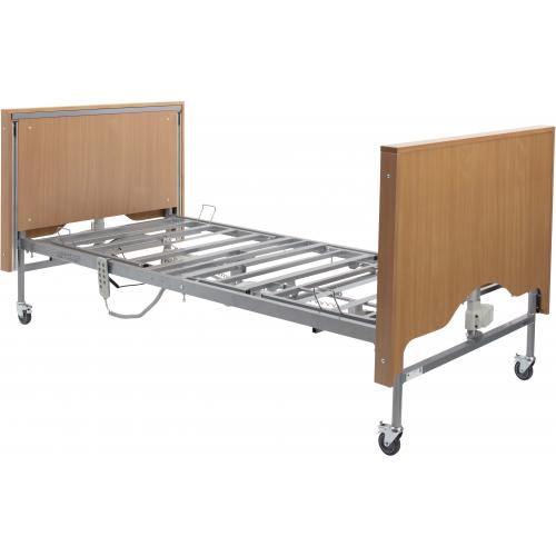 Care Home Bed - Casa Elite - Standard - Beech Wood & Metal - 214cm (84.25&quot;)