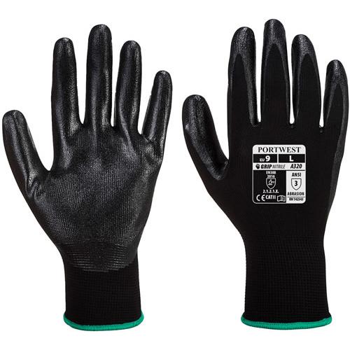 Grip Glove - Dexti-Grip - Black on Black - Size 9