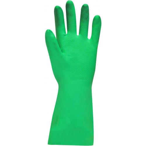 Nitrile Industrial Glove - Shield - Green - 30cm (12&quot;) - Size 9 - Large