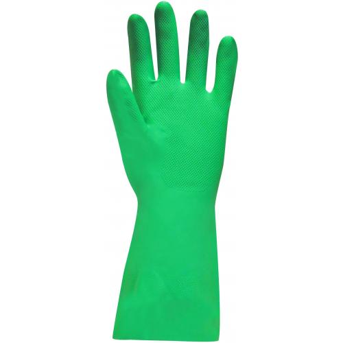 Nitrile Industrial Glove - Shield - Green - 30cm (12&quot;) - Size 8 - Medium