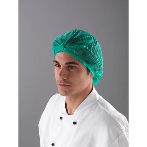 Mob Cap - Hair Covering - Shield - Green - Uni-fit