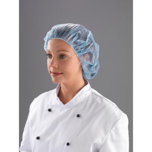 Bouffant Cap - Hair Covering - Shield - Blue - Extra Large - 55mm