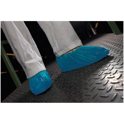 Disposable Overshoes - Shield - Blue - 16&quot;
