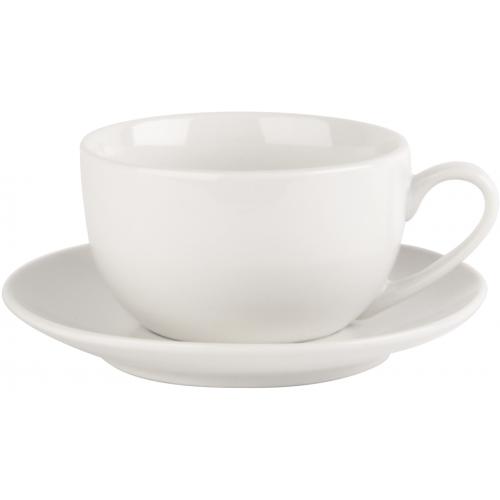 Beverage Cup - Bowl Shaped - Porcelain - Simply White - 28cl (10oz)