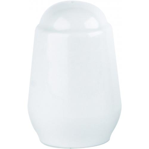 Salt Shaker - Porcelain - Simply White - 7.5cm (3&quot;)