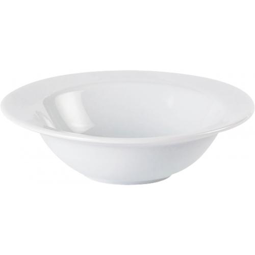 Rimmed Bowl - Porcelain - Simply White - 16cm (6.25&quot;)