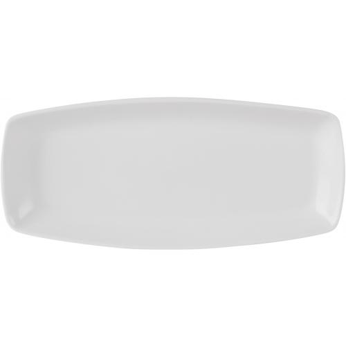 Plate - Narrow Rectangular - Porcelain - Simply White - 26.5cm (10.5&quot;)