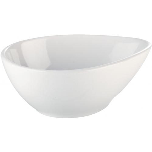 Bowl - Tear Shaped - Porcelain - Simply White - 9.5cm (3.75&quot;)