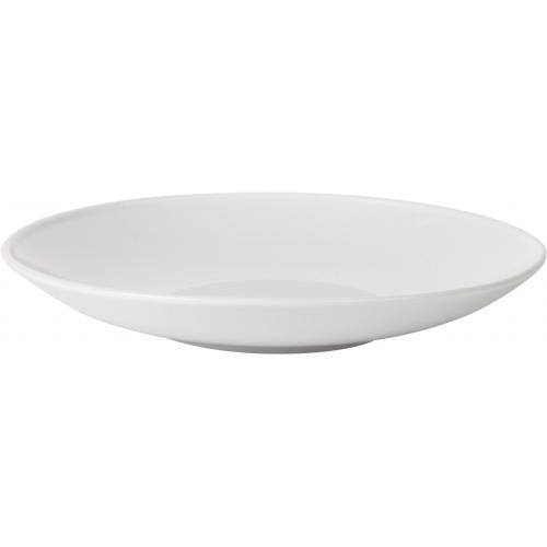 Round Shallow Bowl - Porcelain - Simply White - 23cm (9&quot;)