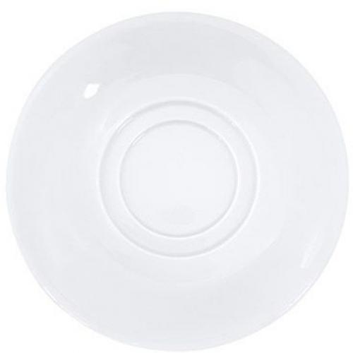 Double Well Saucer - Porcelain - Porcelite - 15cm (5.75&quot;)