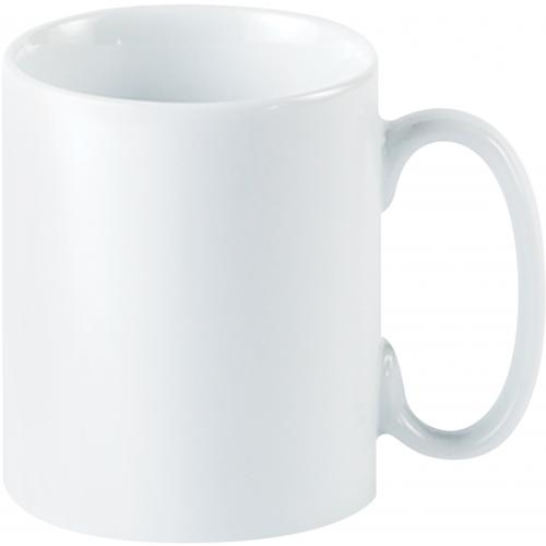 Beverage Mug - Straight Sided - Porcelain - Porcelite - 34cl (12oz)