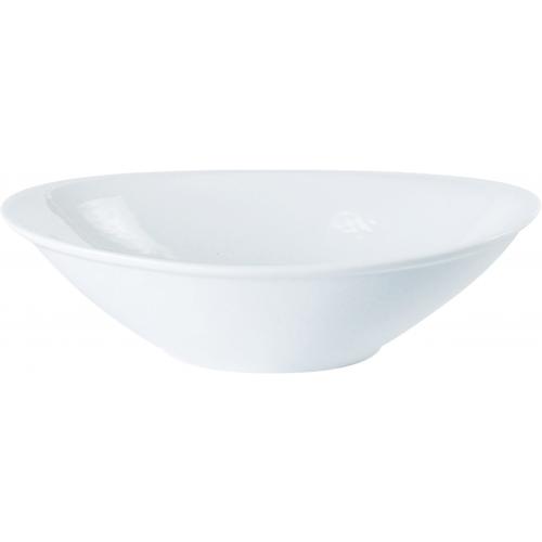 Salad Bowl - Oval - Porcelain - Porcelite - 20cm (8&quot;) - 44cl (16oz)