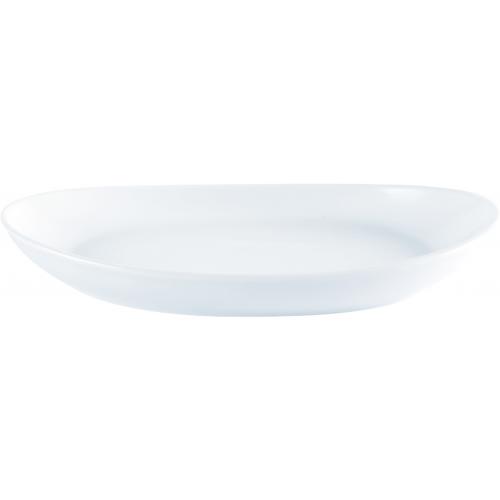 Platter - Oval - Bistro - Porcelain - Porcelite - 23cm (9&quot;)