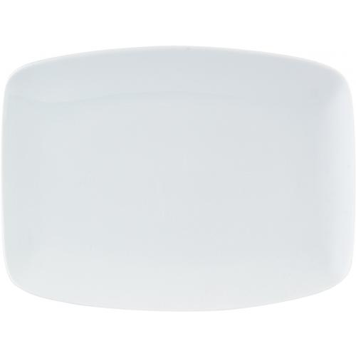 Plate - Rectangular - Porcelain - Porcelite - 32cm (12.5&quot;)