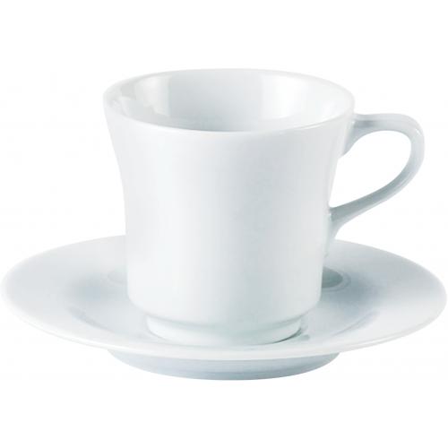 Saucer - For Tall Tea Cup - Porcelain - Porcelite - 15cm (5.75&quot;)