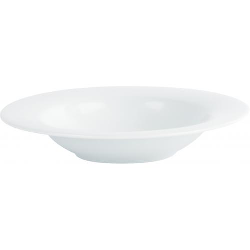 Soup Plate - Porcelain - Porcelite - Banquet - 22cm (8.5&quot;) - 48cl (17oz)