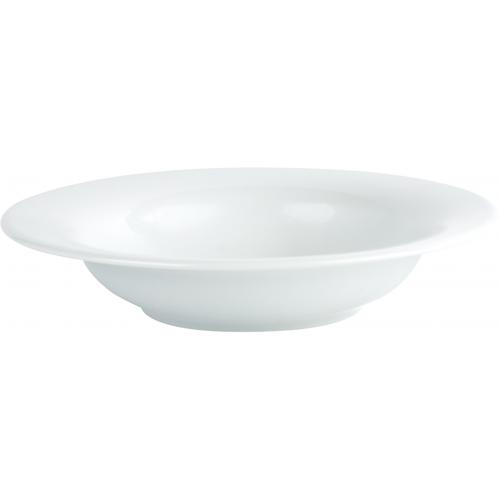 Pasta Plate - Winged - Porcelain - Porcelite - Banquet - 25cm (10&quot;) - 48cl (17oz)