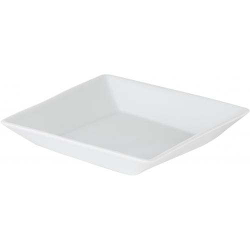 Tapas Dish - Square - Twist - Porcelain - Porcelite - 13cm (5&quot;)