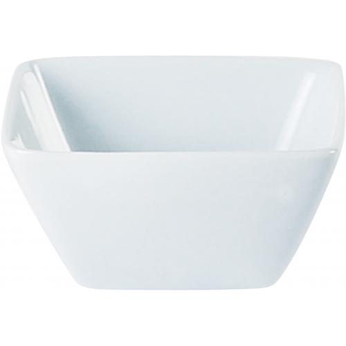 Square Bowl - Tall - Porcelain - Porcelite - Creations - 10cm (4&quot;) - 26cl (9oz)