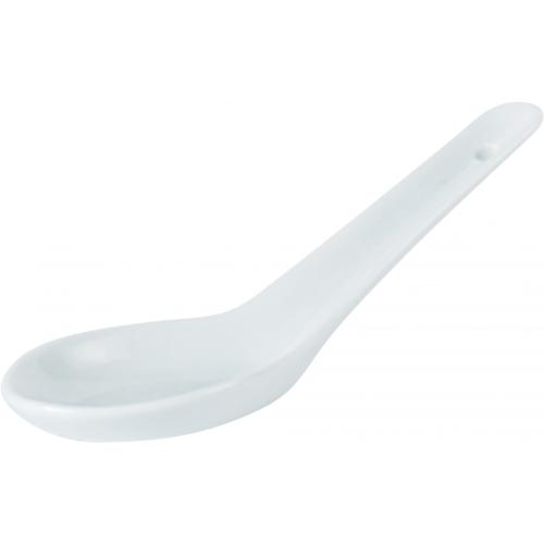 Small Chinese Spoon - Porcelain - Porcelite - 14cm (5.5&quot;)