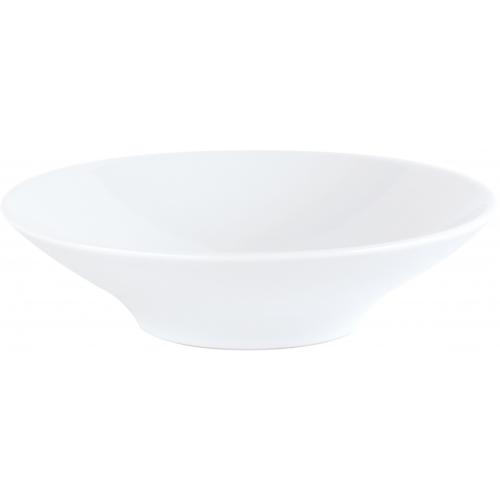 Round Wok Bowl - Footed - Porcelain - Porcelite - 26cm (10.25&quot;) - 85cl (30oz)