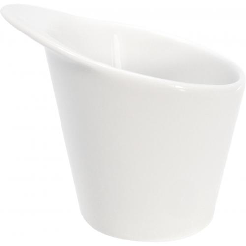 Angled Dish - Porcelain - Porcelite - 23cl (8oz)