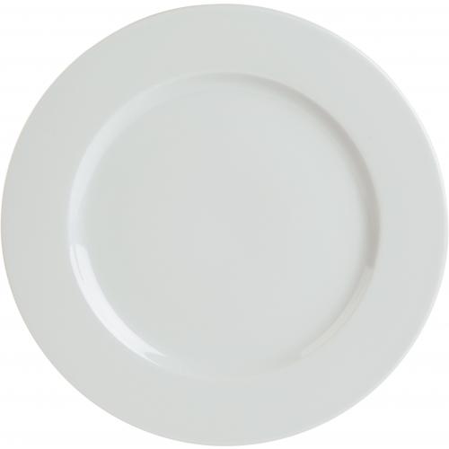 Wide Rim Plate - Porcelain - Porcelite - Prestige - 27cm (10.5&quot;)