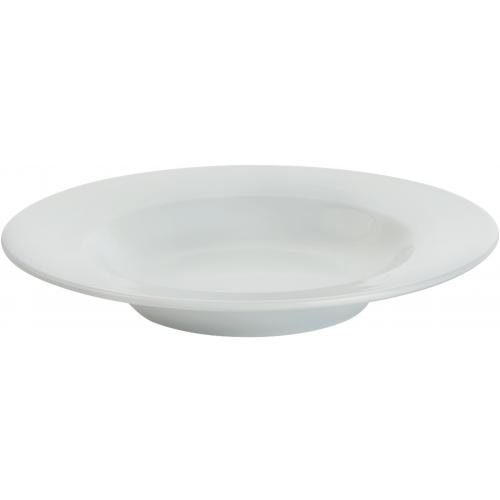 Soup Plate - Rimmed - Porcelain - Porcelite - Prestige - 23cm (9&quot;)