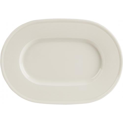 Plate - Oval - Rimmed - Academy - Line - 34cm (13.5&quot;)