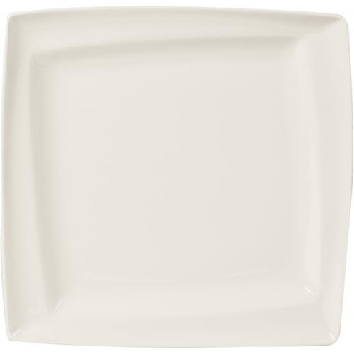 Square Plate - Asymmetric - Academy - Classic - 26cm (10.25&quot;)