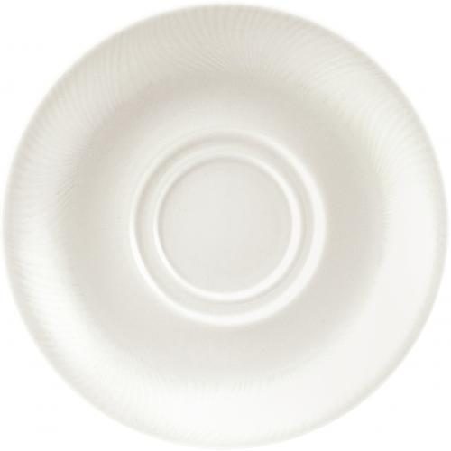 Double Well Saucer - Academy - Curve - 15cm (6&quot;)