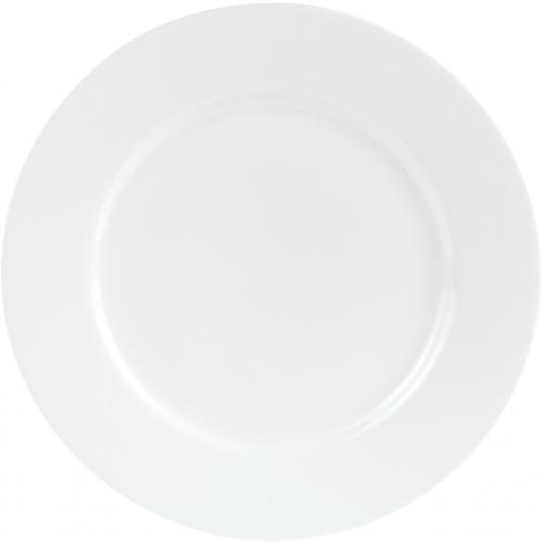 Wide Rim Plate - Bone China - Porcelite - Connoisseur - 20.25cm (8&quot;)