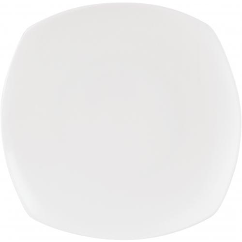 Soft Square Plate - Bone China - Porcelite - Connoisseur - 26.5cm (10.5&quot;)