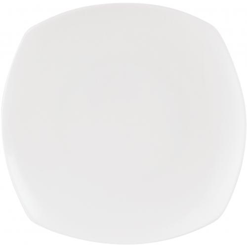 Soft Square Plate - Bone China - Porcelite - Connoisseur - 20cm (8&quot;)