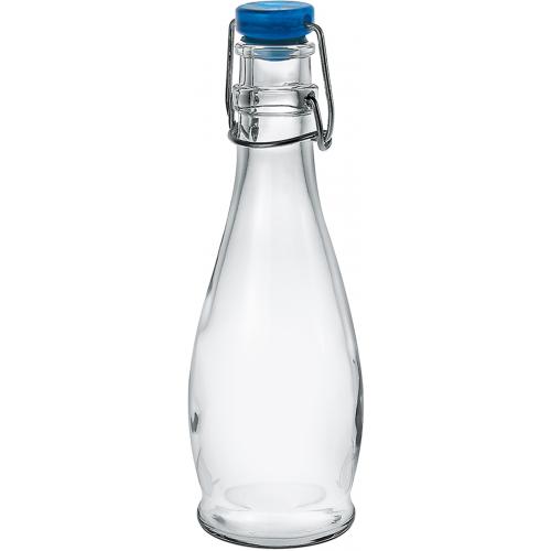 Swing Top Bottle - Indro - Blue Lid - 35.5cl (12.5oz)