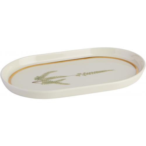 Oval Plate - Botanical - 18cm (7&quot;)