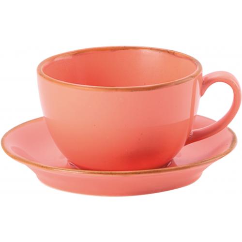 Saucer - Seasons - Coral - 16cm (6.25&quot;)