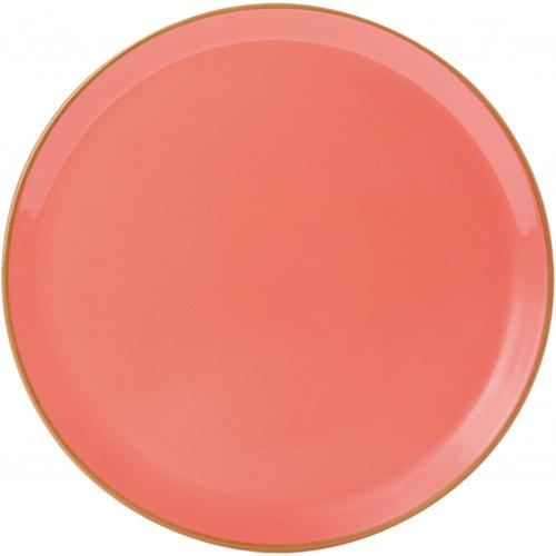 Pizza Plate - Seasons - Coral - 28cm (11&quot;)