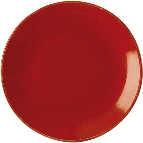 Coupe Plate - Seasons - Magma - 24cm (9.5&quot;)