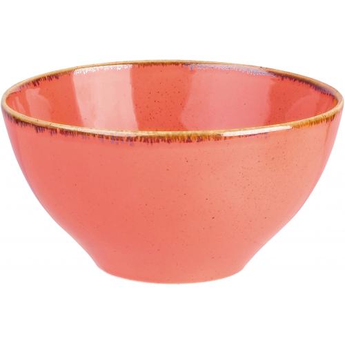 Round Bowl - Seasons - Coral - 16cm (6.25&quot;) - 85cl (30oz)